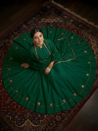 The Emerald Heritage Lehenga Set